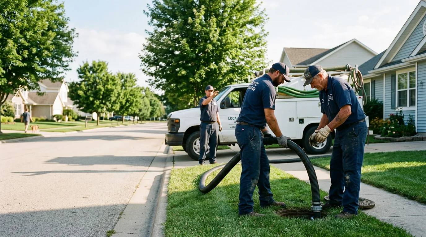 Septic Tank Pumping in Trafalgar, IN near me